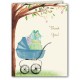 Baby Shower Thank You Cards, Bassinet Blue, Bonnie Marcus